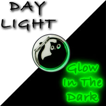 Load image into Gallery viewer, Fishbowl Kitty Cat Glow in the Dark Stud Earrings by Onyx O
