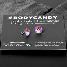 将图片加载到图库查看器，Polka Dot Mushroom Hat Cat Stud Earrings by Onyx O
