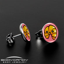 Load image into Gallery viewer, Quaso Croissant Stud Earrings by Onyx O
