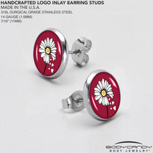 Load image into Gallery viewer, Love Me Not Flower Stud Earrings by Onyx O
