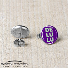 将图片加载到图库查看器，Word DELULU Stud Earrings by Onyx O
