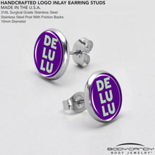 将图片加载到图库查看器，Word DELULU Stud Earrings by Onyx O
