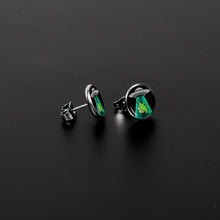 将图片加载到图库查看器，Alien UFO Dinosaur Abduction Stud Earrings Set by Onyx O
