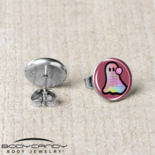 Load image into Gallery viewer, Disco Spirit Ghost Stud Earrings by Onyx O
