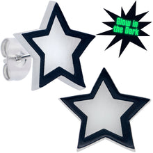 Load image into Gallery viewer, Shining Stars Glow in the Dark Stud Earrings by Onyx O
