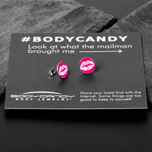 Load image into Gallery viewer, Red Hot Lips Stud Earrings by Onyx O
