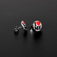 Load image into Gallery viewer, I Love Me Stud Earrings by Onyx O

