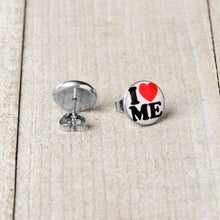 Load image into Gallery viewer, I Love Me Stud Earrings by Onyx O

