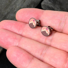Load image into Gallery viewer, Mountain Sunrise Stud Earrings by Onyx O
