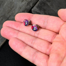 将图片加载到图库查看器，Grim Reaper Stud Earrings by Onyx O
