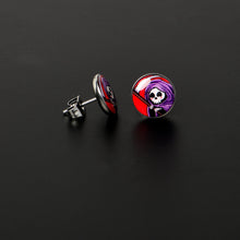 将图片加载到图库查看器，Grim Reaper Stud Earrings by Onyx O
