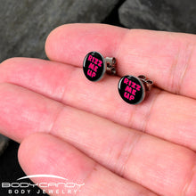 Load image into Gallery viewer, RIZZ ME UP Stud Earrings by Onyx O
