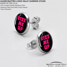 Load image into Gallery viewer, RIZZ ME UP Stud Earrings by Onyx O
