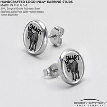 将图片加载到图库查看器，Donkey Smart Ass Stud Earrings by Onyx O
