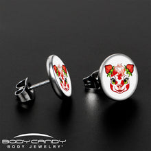 将图片加载到图库查看器，Stawberry Cow Stud Earrings by Onyx O
