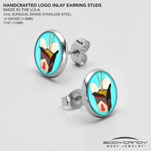 将图片加载到图库查看器，Chinese Take Out Stud Earrings by Onyx O
