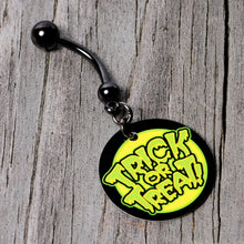 Load image into Gallery viewer, Ghoulish Halloween Trick or Treat Belly Ring
