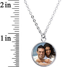 Load image into Gallery viewer, Custom Full Color Photo Pendant Necklace
