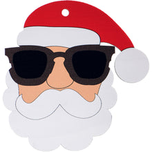 Load image into Gallery viewer, Wood Holiday Santa Claus Christmas Ornament
