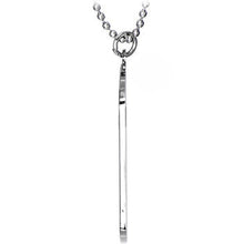Load image into Gallery viewer, Personalized Dog Tag Photo Pendant Necklace
