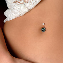 Load image into Gallery viewer, St Patricks Day Lucky Shamrock Belly Ring
