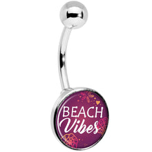 将图片加载到图库查看器，Tropical Paradise Beach Vibes Belly Ring
