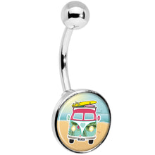 将图片加载到图库查看器，Tropical Beach Cruiser Belly Ring
