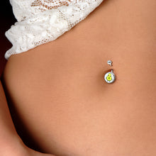 Load image into Gallery viewer, Avocado Oh BFF Set of 2 Belly Rings by Onyx O
