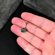 Load image into Gallery viewer, Retro Boombox Belly Ring by Onyx O
