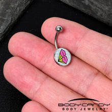 将图片加载到图库查看器，Hot Pink Cool S Belly Ring by Onyx O

