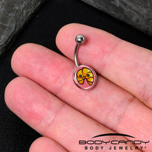 Load image into Gallery viewer, Quaso Croissant Belly Ring by Onyx O
