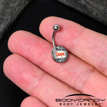 Load image into Gallery viewer, Dope Composition Notebook Belly Ring by Onyx O
