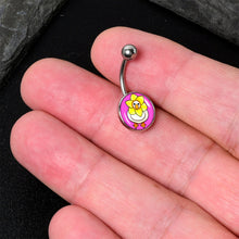 Load image into Gallery viewer, Daffodil Duck Belly Ring by Onyx O
