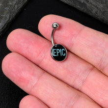 Load image into Gallery viewer, Epic Blue Belly Ring

