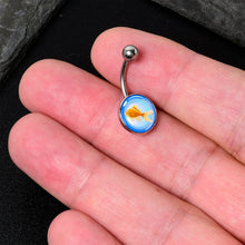 Load image into Gallery viewer, Gold Fish Belly Ring by Onyx O
