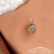 Load image into Gallery viewer, Blossom Creation Wildflower Flowers Belly Ring by Onyx O
