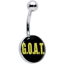 Load image into Gallery viewer, G.O.A.T. Belly Ring by Onyx O

