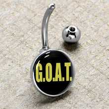 Load image into Gallery viewer, G.O.A.T. Belly Ring by Onyx O
