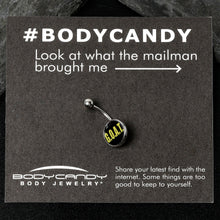 Load image into Gallery viewer, G.O.A.T. Belly Ring by Onyx O
