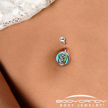 Load image into Gallery viewer, Cute Biting Baby Hippo Belly Ring
