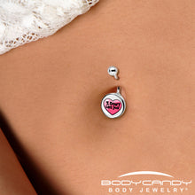Load image into Gallery viewer, I Don't Like You Valentine Heart Belly Ring
