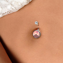 将图片加载到图库查看器，Mountain Sunrise Belly Ring by Onyx O
