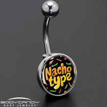 将图片加载到图库查看器，Nacho Type Belly Ring by Onyx O
