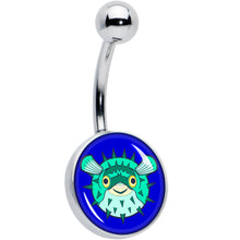 Load image into Gallery viewer, Pufferfish Belly Ring by Onyx O
