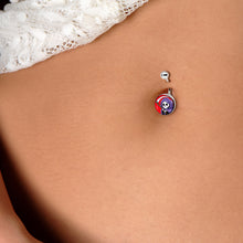 Load image into Gallery viewer, Grim Reaper Belly Ring by Onyx O
