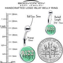 将图片加载到图库查看器，RIZZ Belly Ring by Onyx O
