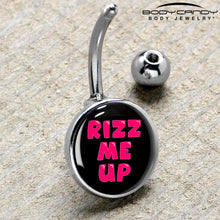将图片加载到图库查看器，RIZZ ME UP Belly Ring by Onyx O
