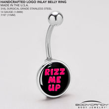 将图片加载到图库查看器，RIZZ ME UP Belly Ring by Onyx O

