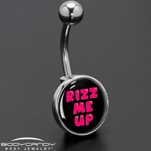 将图片加载到图库查看器，RIZZ ME UP Belly Ring by Onyx O
