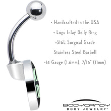 Load image into Gallery viewer, SKIBIDI Belly Ring by Onyx O
